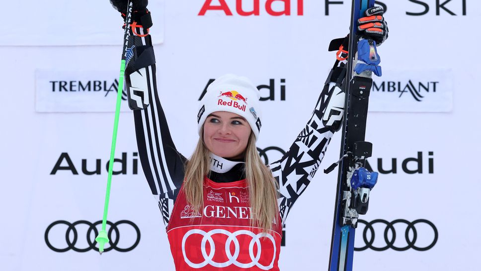 Алис Робинсън триумфира в гигантския слалом в Мон Тремблан