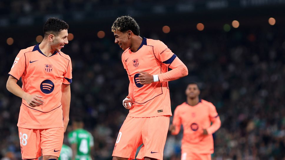 Бетис 1:5 Барселона, Ямал вкара от дузпа