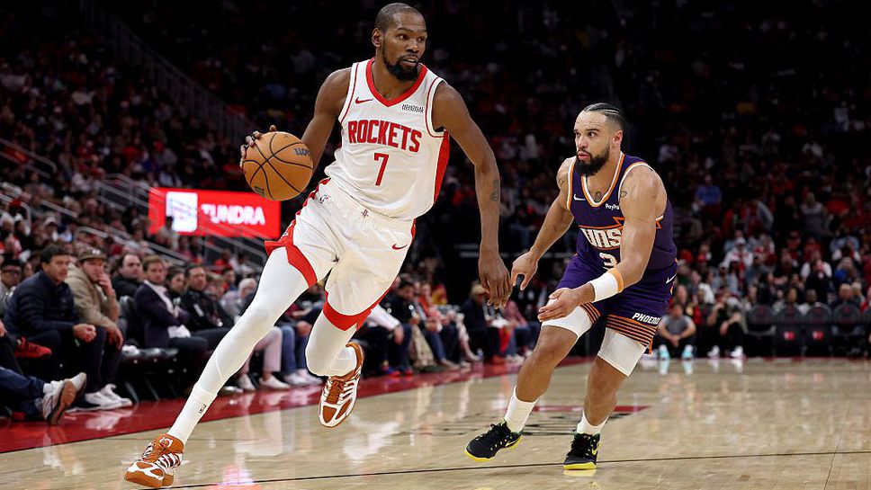 Амен Томпсън и Кевин Дюрант заедно вкараха 59 точки за