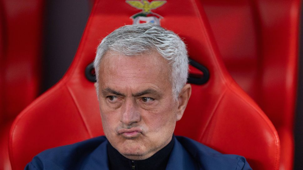 Старши треньорът на Бенфика Жозе Моуриньо не беше никак доволен
