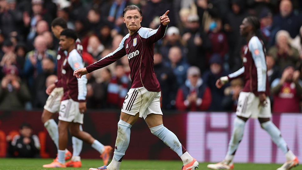 Астън Вила 1:0 Арсенал, Мати Кеш даде преднина на домакините