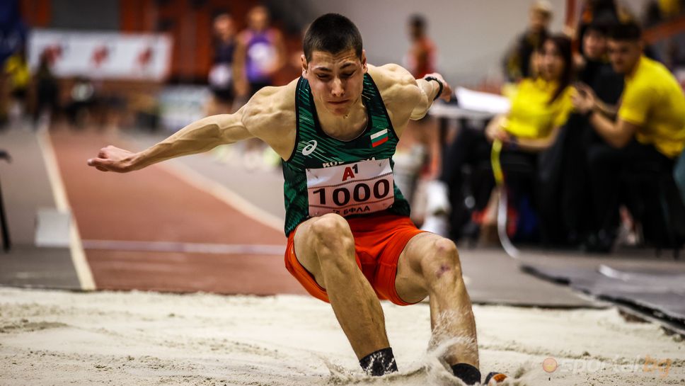 Божидар Саръбоюков с победа в скока на дължина в Белград