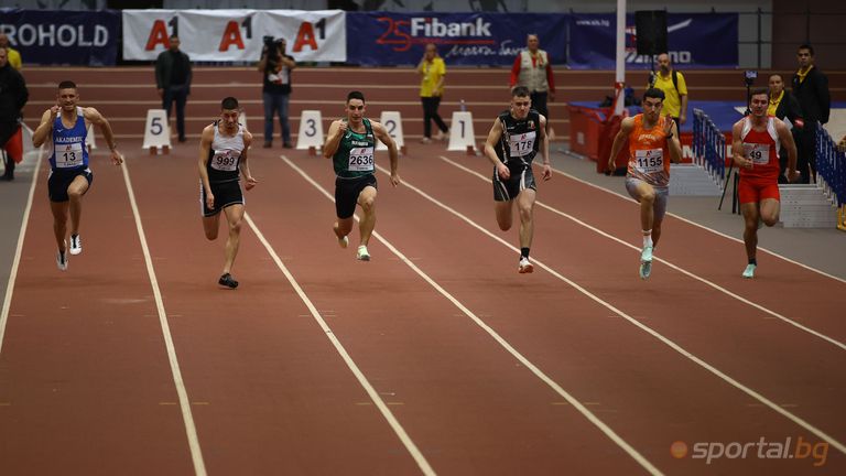 Слави Мутафов спечели спринта на 60 метра на "Академик" с 6.71 секунди