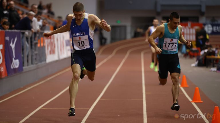 Йордан Гюров извоюва успех на 400 метра на "Академик" в последните метри