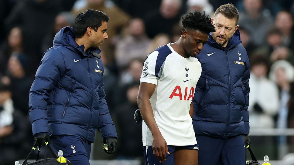 Нападателят на ТотнъмМохамед Кудус ще пропусне няколко от предстоящите мачове