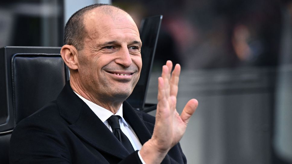 Наставникът на Милан Масимилиано Алегри потвърди че едва за втори