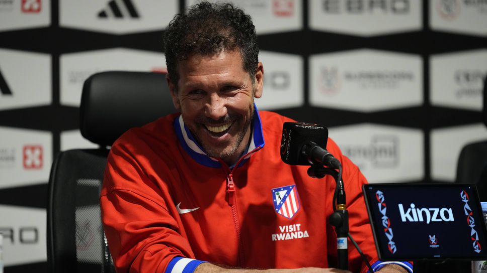 Наставникът на Атлетико Мадрид Диего Симеоне не изключи варианта в