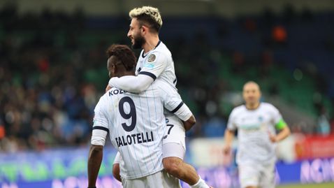  Балотели с нови два гола в Турция 