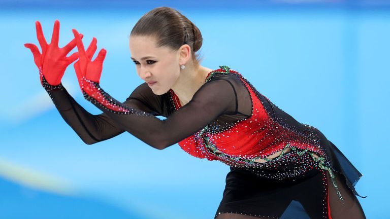 Валиева стана първата фигуристка, изпълнила четворен скок на олимпийски игри
