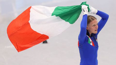 Италианката Ариана Фонтана защити титлата си в спринта на 500 метра в шорттрека