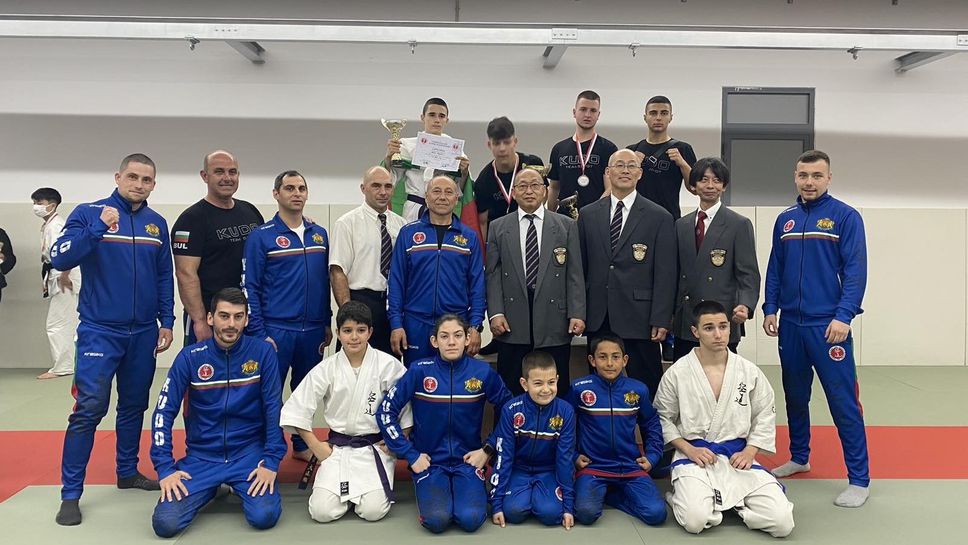 България с шест медала от ЕП по кудо за деца