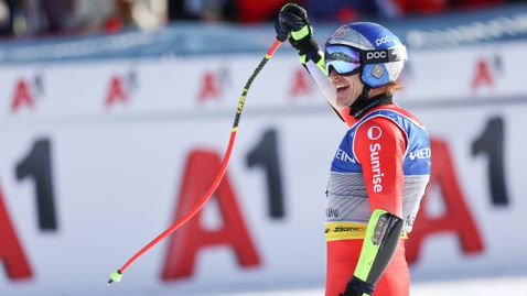 Одермат унищожи конкуренцията за световното злато в Супер-Г