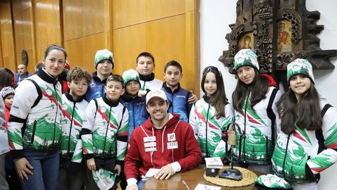 Банско приветства почетния си гражданин Алберт Попов