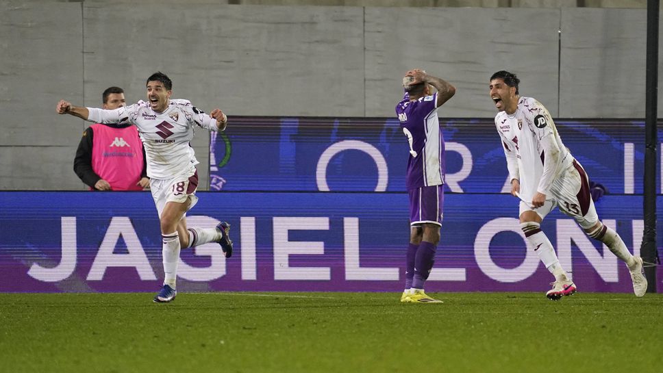 Отборите на Фиорентина и Торино направиха равенство 2 2 в