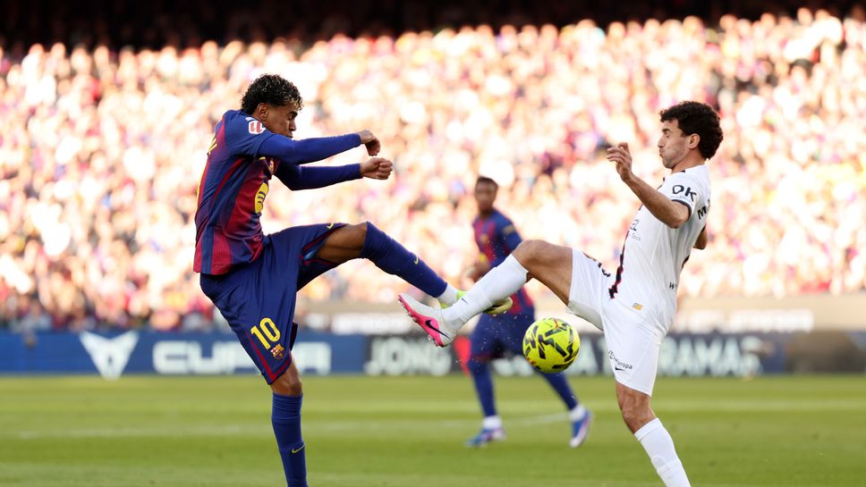 Барселона 1:0 Майорка, гол на Левандовски