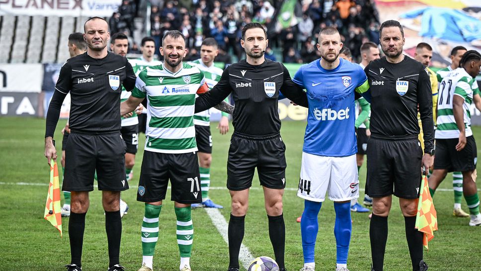 Спартак (Варна) изрева от съдиите след дербито с Черно море