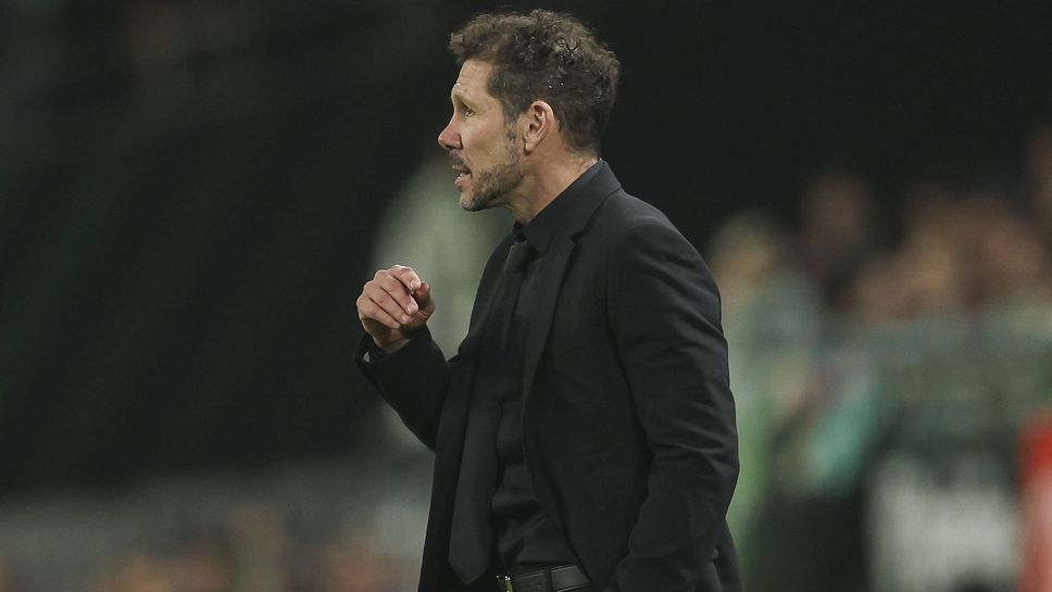 Старши треньорът на Атлетико Мадрид Диего Симеоне предупреди тима си