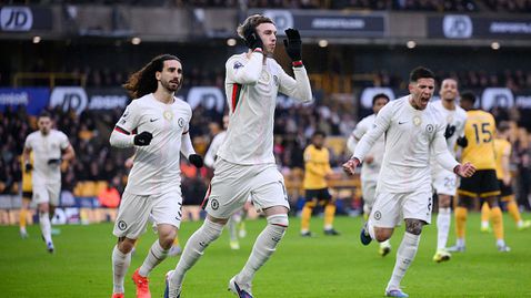  Палмър унищожи Уулвс с хеттрик за по-малко от полувреме, Челси се приближи на точка до топ 4 