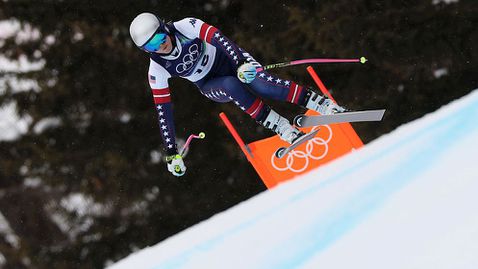  Линдзи Вон с трето време на днешното подготвително втурване 