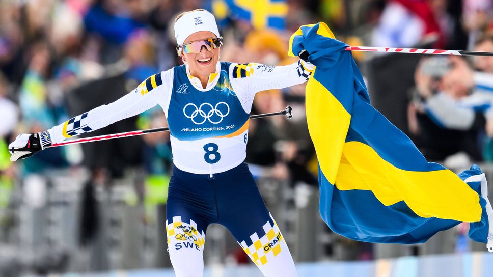 Шведската скибегачка Фрида Карлсон спечели олимпийската титла в скиатлон на