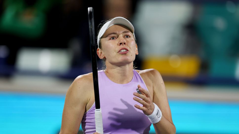 Втората поставена Екатерина Александрова от Русия се класира за финала