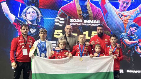 Шампионски титли и медали при децата на Европейското по аматьорски ММА