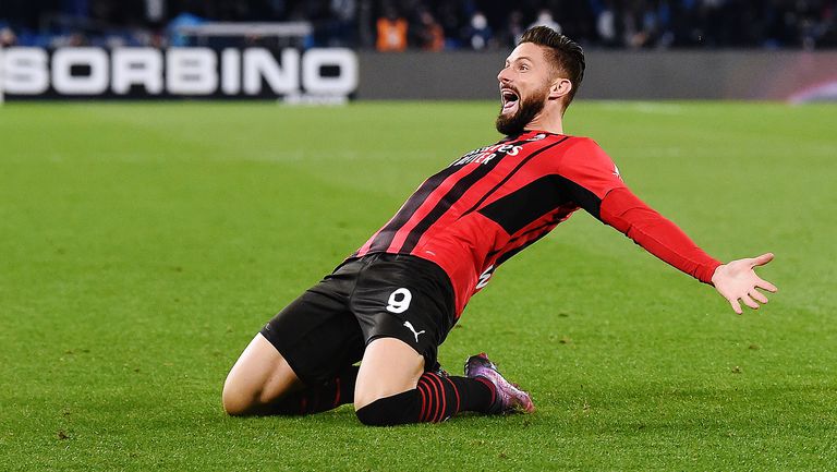  Жиру след победния гол: Тук сме, с цел да станем първенци! 