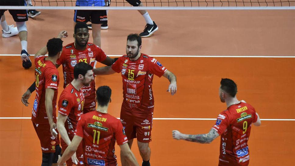 Алекс Николов и Лубе допуснаха обрат срещу Халкбанк в първия 1/4-финал в ШЛ