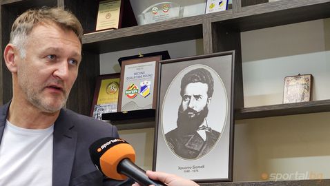 Платек: Поемам отговорност за представянето на Ботев, но няма да харча пари, както правеха други преди мен