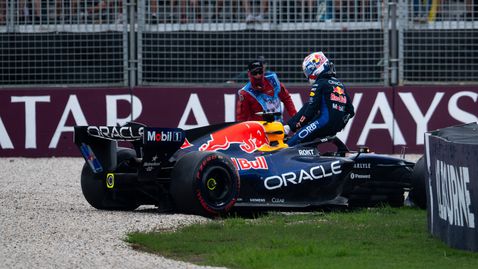 Верстапен след катастрофата: Такова нещо никога не ми се беше случвало