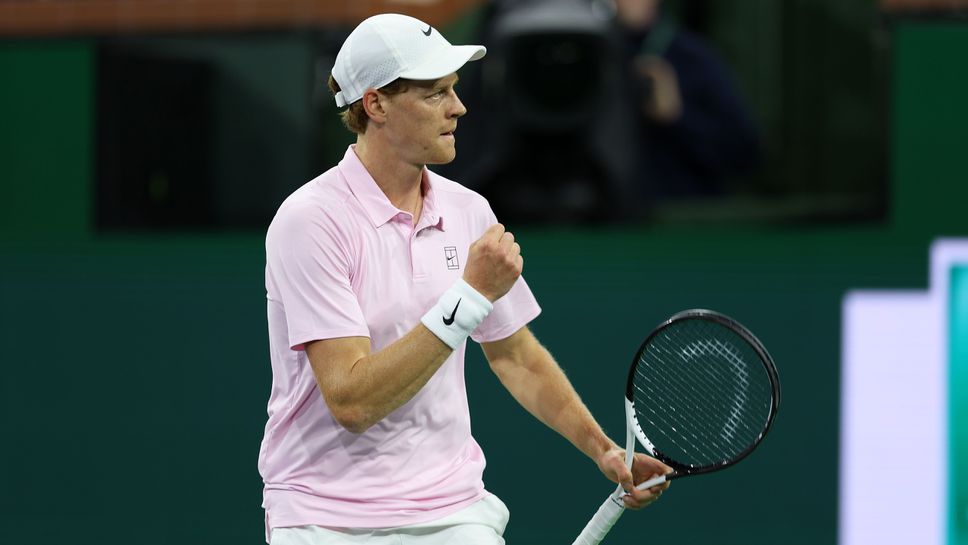 Безмилостен Синер на старта в Индиън Уелс