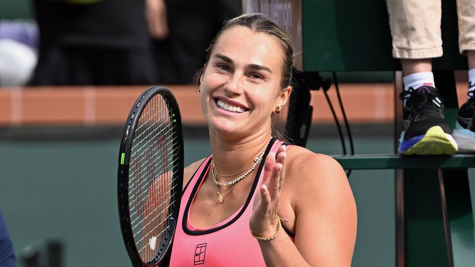 Сабаленка с убедителна победа, носейки годежния си пръстен