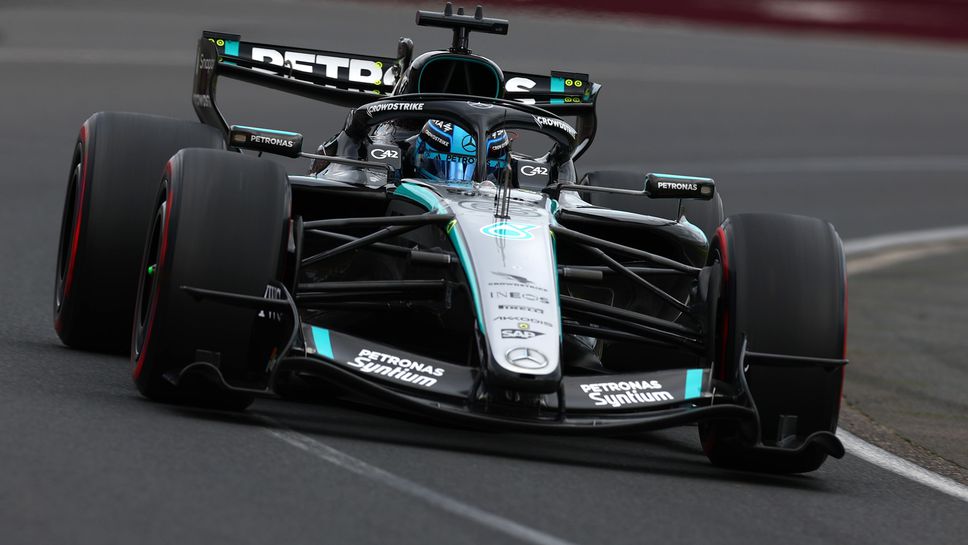 Джордж Ръсел разби конкуренцията и грабна първия полпозишън за сезона