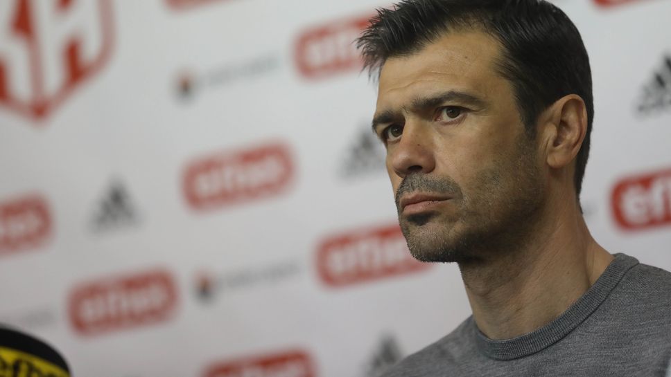 Новият треньор на ЦСКА 1948 Росен Кирилов говори преди дебюта си срещу Славия