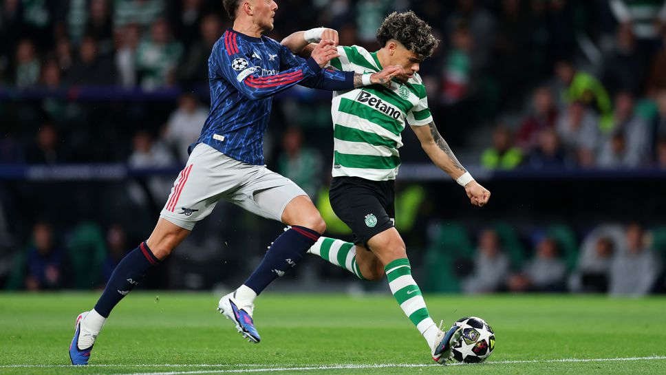 Спортинг (Лисабон) 0:0 Арсенал, Рая спаси топовен удар