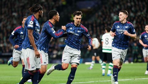 Хавертц спаси Арсенал в добавеното време срещу Спортинг, "топчиите" докосват полуфиналите