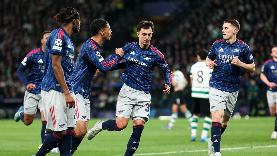 Хавертц спаси Арсенал в добавеното време срещу Спортинг, "топчиите" докосват полуфиналите