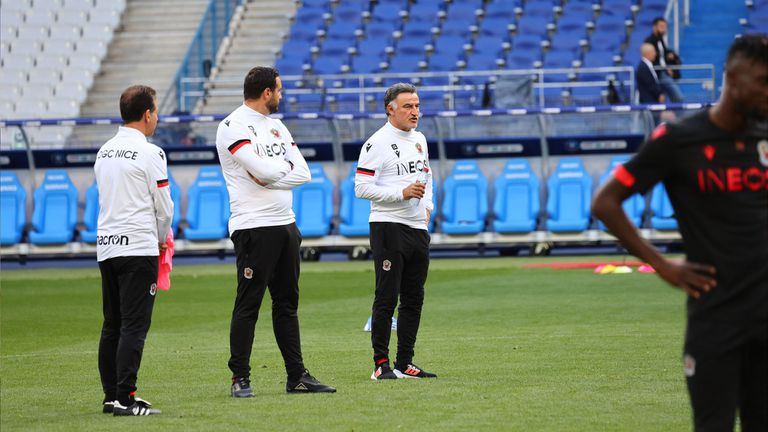  Треньорът на Ница не желае футболистите му да усещат напрежение, а да се насладят на финала за Купата на Франция 