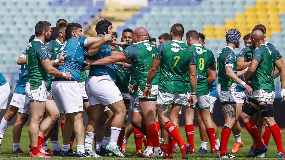 България разгроми Турция на ръгби в София пред 5000 зрители и Кирил Петков