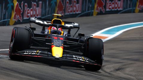 Серхио Перес най-бърз преди квалификацията в Маями