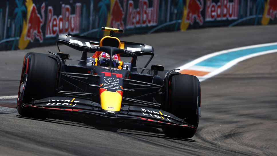 Серхио Перес най-бърз преди квалификацията в Маями