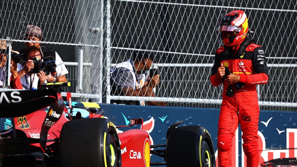 Сайнц все още има проблем с опознаването на F1-75