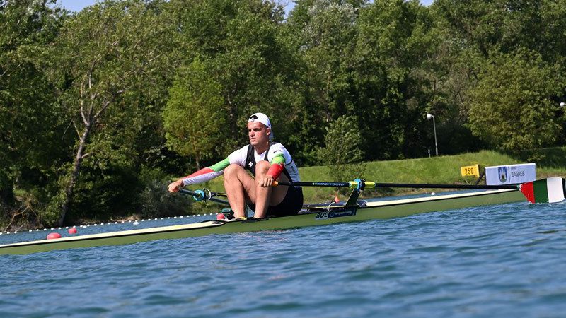 Емил Нейков 4-и на скиф във финал Б на Световната купа в Загреб