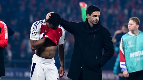  Артета: Нямаше по-добър тим от Арсенал в шампионата, по тази причина боли, че отпадаме 