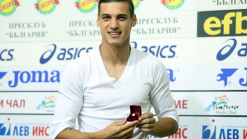 Кирил Десподов бе избран за футболист на месец Август