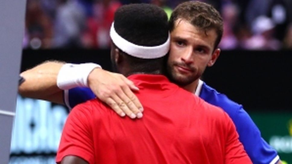 Григор Димитров започна перфектно Laver Cup