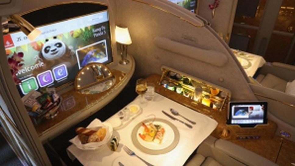 Кралски лукс и удобства в самолета на Реал Мадрид