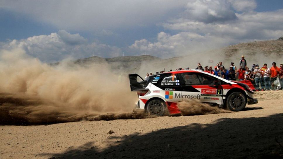 Латвала отновo е най-бърз в шейкдауна на WRC