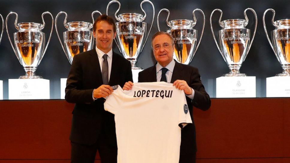 Новият треньор на Реал: Днес е най-щастливият ден в живота ми