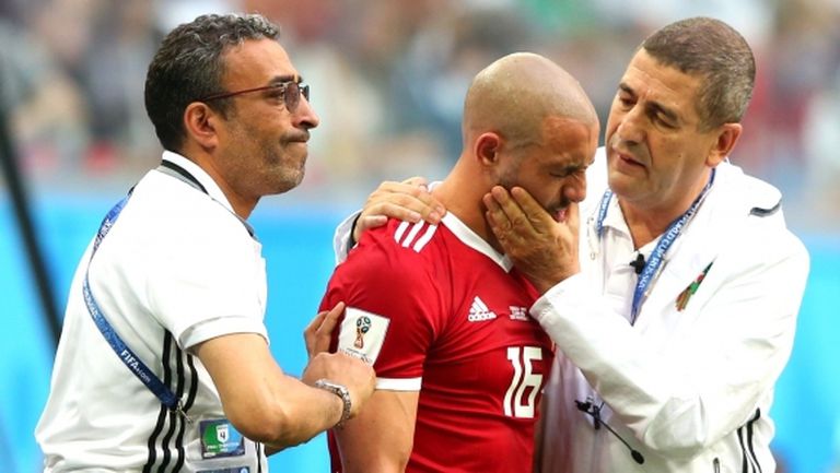Крило на Мароко пропуска мача с Португалия заради комоцио